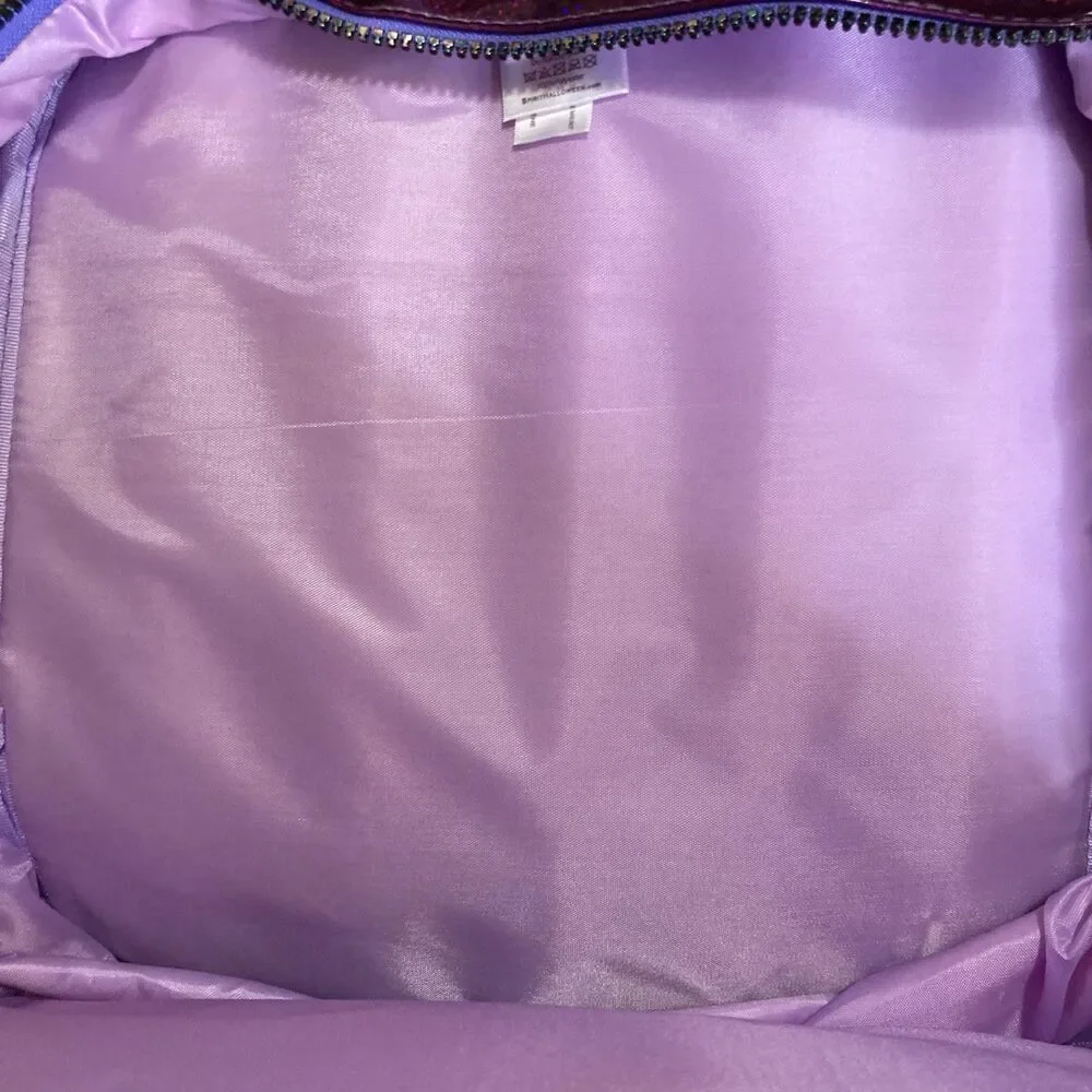 Fortnite Loot Llama Purple Sparkle Backpack / Overnight Bag Unicorn 2018 SPIRIT